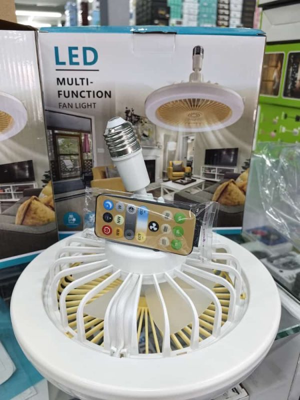Aerbes AB-FSD01 360° Rotation LED Ceiling Light with Fan 6500K - Image 2